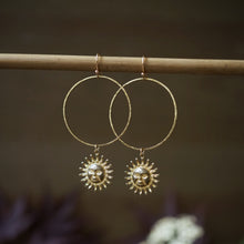 Load image into Gallery viewer, solar magic earrings