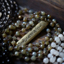 Load image into Gallery viewer, labradorite + mantra mala