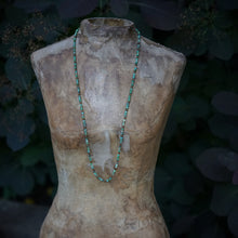 Load image into Gallery viewer, chrysoprase heishi love beads