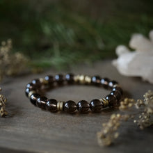 Load image into Gallery viewer, smoky quartz bracelet