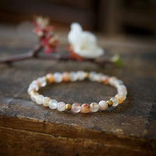 Load image into Gallery viewer, flower agate bracelet