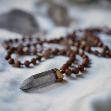 Load image into Gallery viewer, mother wound mala to ground