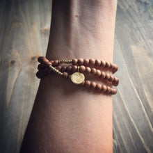 Load image into Gallery viewer, sandalwood + lotus wrap