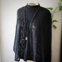 Load image into Gallery viewer, oxidized bronze buddha mala