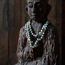 Load image into Gallery viewer, burmese jade + mudra mala