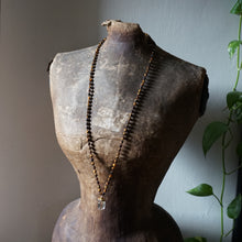 Load image into Gallery viewer, tiger's eye + lodolite mala