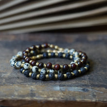 Load image into Gallery viewer, dalmatian jasper bracelet