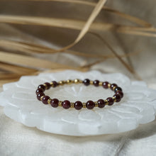 Load image into Gallery viewer, garnet bracelet