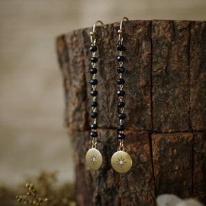 onyx ancestor earrings