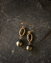 Load image into Gallery viewer, earrings: smoke + water