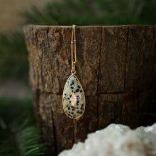 Load image into Gallery viewer, dalmatian jasper joy necklace