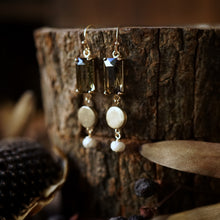 Load image into Gallery viewer, totem earrings: earth school