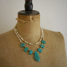 Load image into Gallery viewer, sea spray beaded necklace