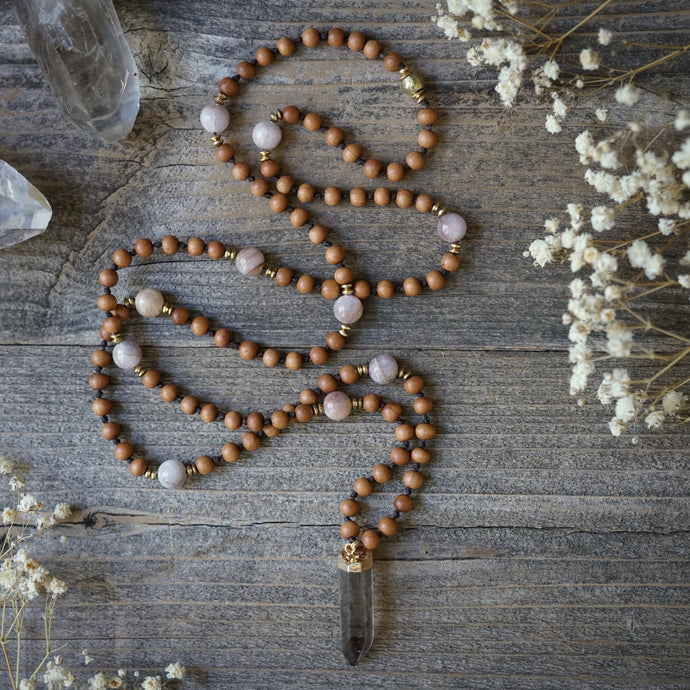 mother wound mala to ground