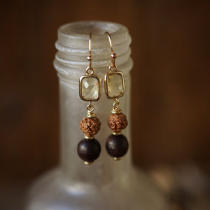 totem earrings: the sweet life