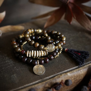 rosewood + indian coin