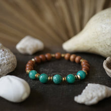 Load image into Gallery viewer, russian amazonite + sandalwood