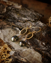 Load image into Gallery viewer, earrings: smoke + water