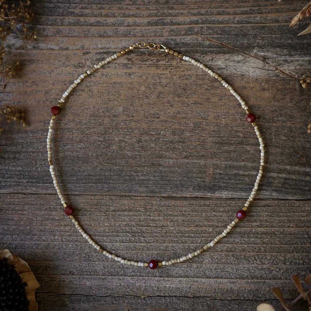 love beads: blood + bone
