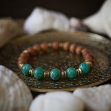 Load image into Gallery viewer, russian amazonite + sandalwood