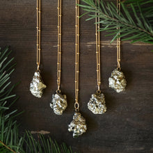 Load image into Gallery viewer, pyrite prosperity necklaces