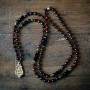 golden buddha mala