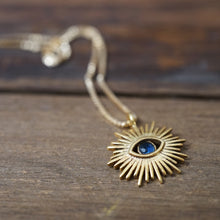Load image into Gallery viewer, eye talisman - sapphire