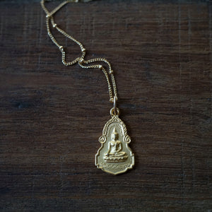 buddha necklace - fancy shape