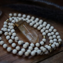 Load image into Gallery viewer, mala for freedom + inner light