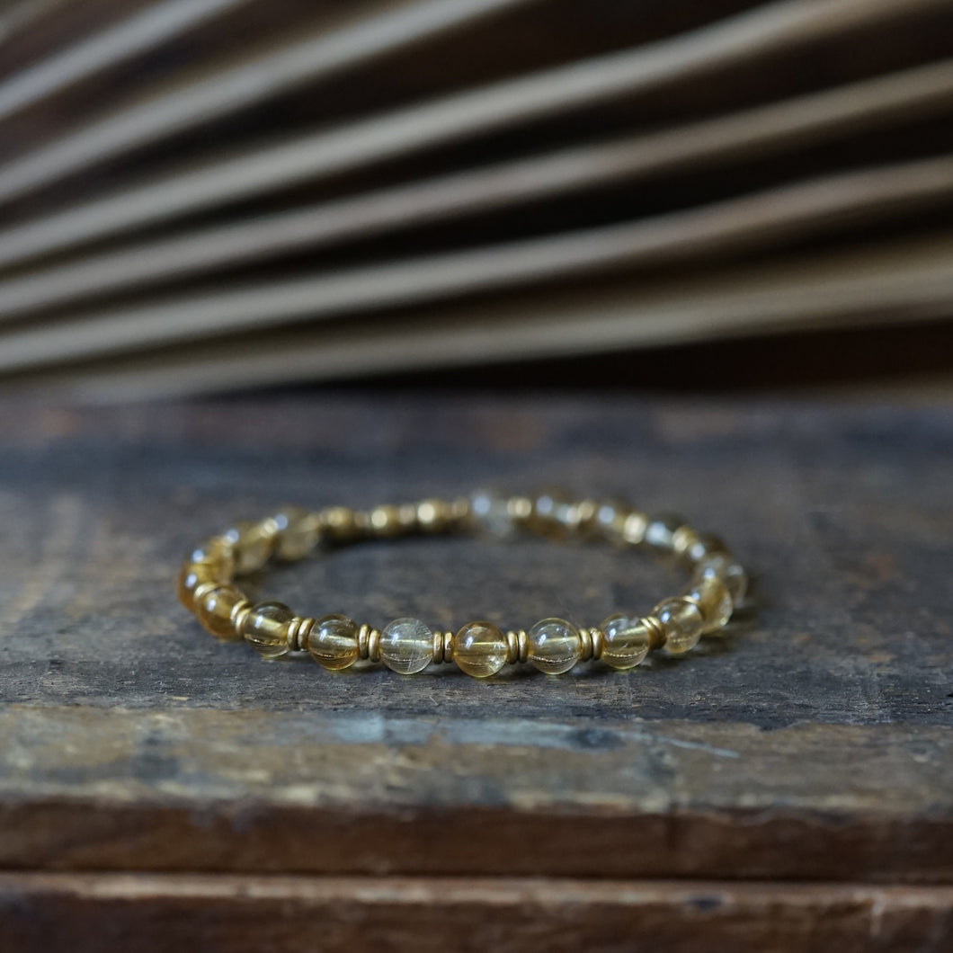 citrine bracelet