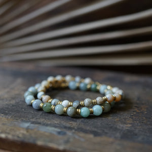 dendritic opal bracelet