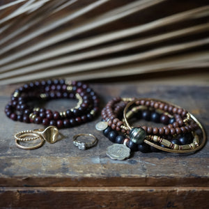 rosewood wrap bracelet