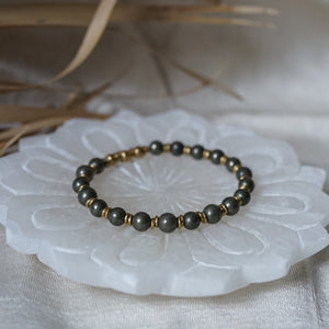 pyrite bracelet