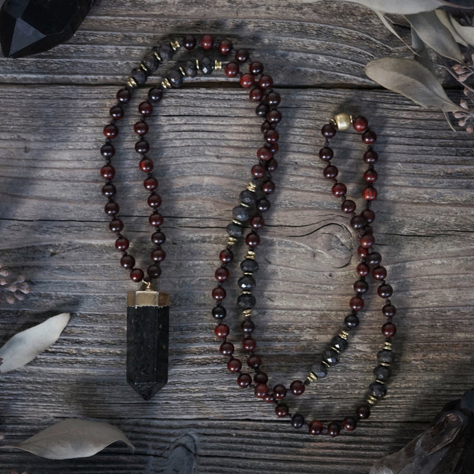 mala to release + protect + embrace mystery