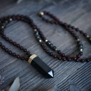 mala to release + protect + embrace mystery